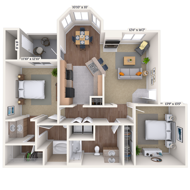 The Majestic 303090 floor plan